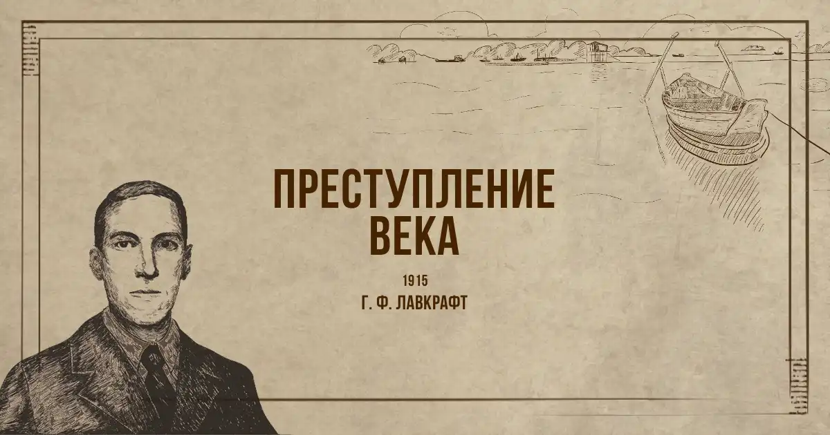 1915 / Лавкрафт / Преступление века